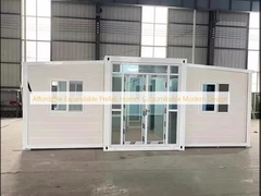 Maisons préfabriquées extensibles abordables au design moderne personnalisable