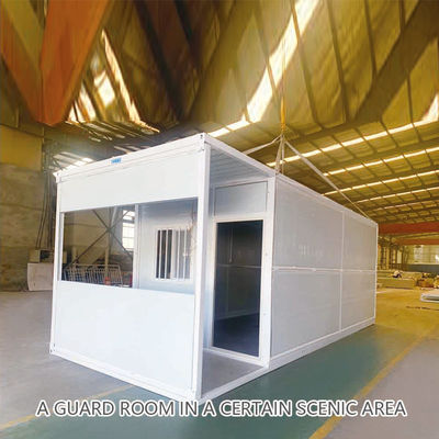 acheter Eco-friendly Petite maison pliante préfabriquée Caravane conteneur résistant aux intempéries online manufacture