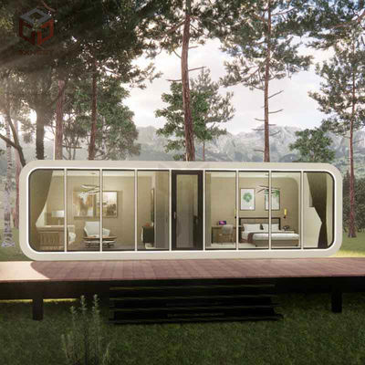 acheter Maison de bureau extérieur préfabriqué imperméable à l'eau 2 personnes Capsule en aluminium Apple online manufacture