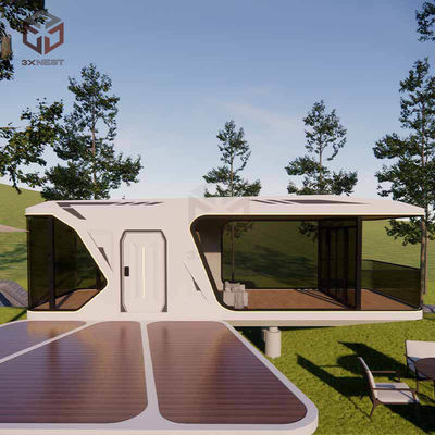 acheter Capsule spatiale moderne de 12 kW maison de bureau extérieur préfabriqué sur mesure online manufacture
