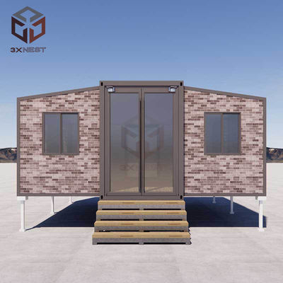 acheter Maison de conteneur pliable de 20 pieds avec plancher de toit en contreplaqué ou plancher en PVC online manufacture