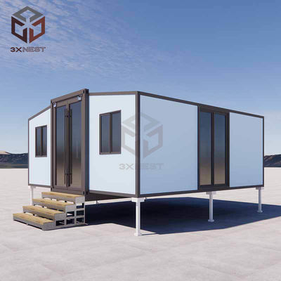 acheter Maison de conteneurs pliable de 20 pieds avec 2 chambres à coucher online manufacture