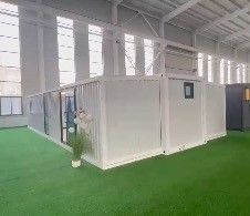 acheter Consommation électrique de 12 kW 40 pieds logements assemblés 72m2 surface de plancher pour une vie confortable et durable online manufacture