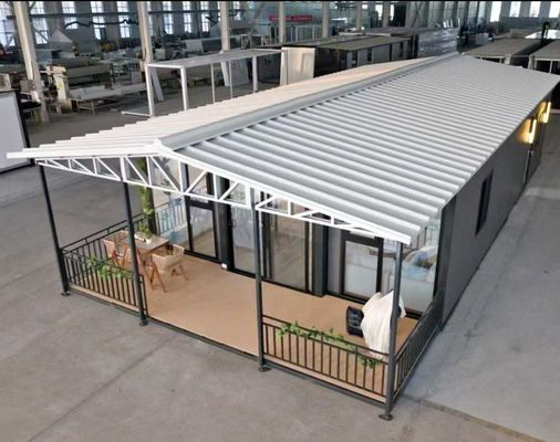acheter Logement temporaire ou permanent 30 pieds maison de conteneur évolutive avec porte de sécurité en acier online manufacture
