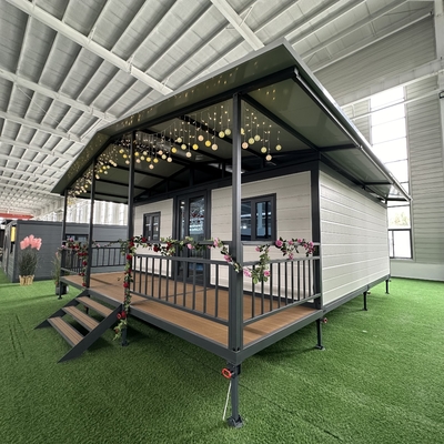 acheter Maison préfabriquée extensible à double aile de 20 pieds online manufacture