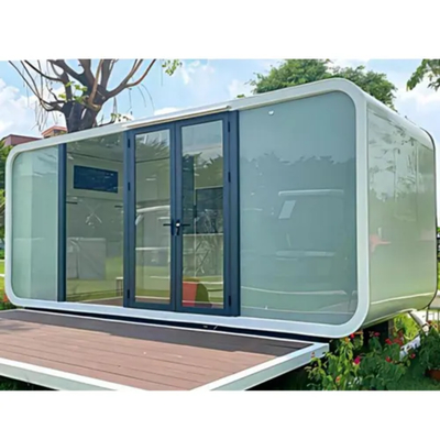 acheter Apple Capsule House 6m x 3,3m x 3m avec électricité solaire et wifi fabrication en ligne