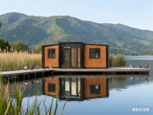 acheter Foldable 20ft Container Featuring Bathroom Wet-Dry Separation and Thermal-break Aluminum Window for Space Utilization fabrication en ligne