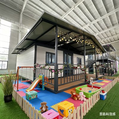 acheter 12KW Power Consumption Foldable 20ft Container Fireproof Trait and Switch Standard Customization fabrication en ligne