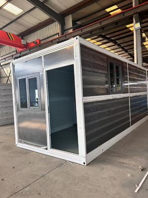 acheter Permanent Flat Pack Folding House Eco-Friendly and Structured Surface with Electrostatic Spraying White fabrication en ligne