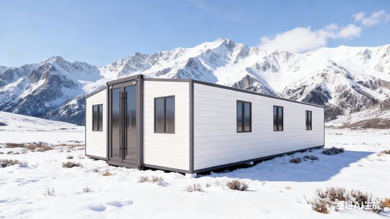 acheter 40ft Expandable Container Home with Bamboo Plywood 18mm Thick Floor 72 Square Meters Floor Area for 3-6 People Accommodation fabrication en ligne