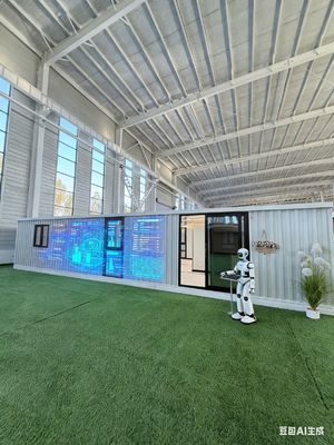 acheter 40ft Expandable Container Home with Fully Galvanized Side Frame and Internal Dimensions L11540 * W6060 * H2240 Mm fabrication en ligne