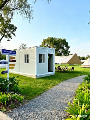 acheter Thermal Insulation 0.043W/m.K Flat Pack Folding House with 5630*2230*2515mm Inside Dimensions and 0.5KN/㎡ Wind Resistance fabrication en ligne