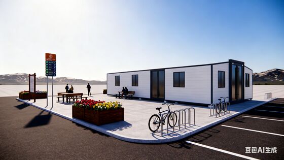 acheter Container extensible de 40 pieds maison avec séparation sèche et humide salle de bains solutions de câblage personnalisées et porte simple en acier fabrication en ligne