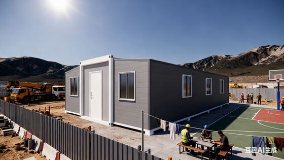 acheter 40ft Expandable Container Home with 72 Square Meters Floor Area Wind Resistance 4.18 KN/M² and Folded Size L11800*W2200*H2480 fabrication en ligne