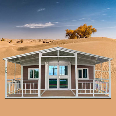 Des espaces de vie modulaires de 40 pieds respectueux de l'environnement avec une épaisseur du sol de 18 mm et un cadre principal en contreplaqué de bambou