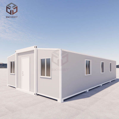 40 pieds préfabriqués évolutifs Granny appartements modulaires évolutifs maisons