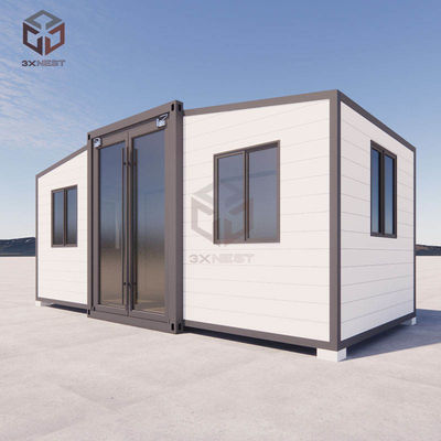 Des maisons de conteneurs préfabriquées et expandables instantanément sur mesure
