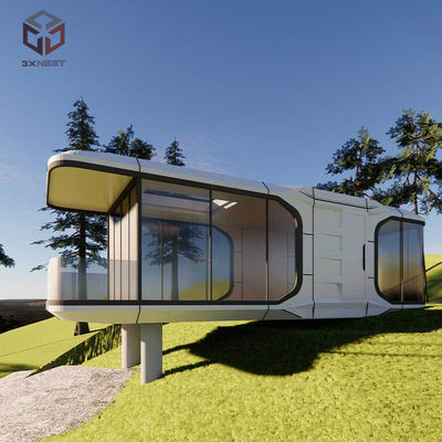 Maison Capsule Spatiale Portable de 3460mm de Large avec une Capacité de 8 Tonnes