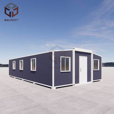 Container pliable de 40 pieds expandable maison maison grand-mère appartement