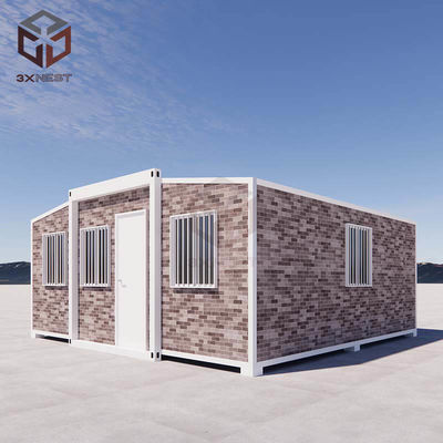 T65mm EPS Plaque d'acier couleur Cabine de conteneur extensible / petite maison pliable