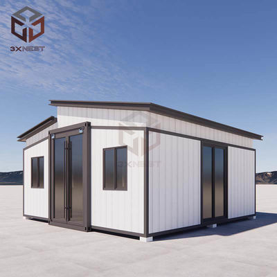 Maison préfabriquée en conteneur pliable de 20 pieds pour la construction après une catastrophe