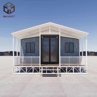 Moderne et pratique La maison mobile préfabriquée avec balcon pour un espace économique et flexible
