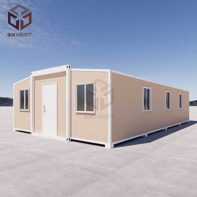 Contenant expandable préfabriqué de 40 pieds résistant aux rayures