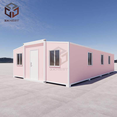 Container expandable préfabriqué léger maison maison insonorisée