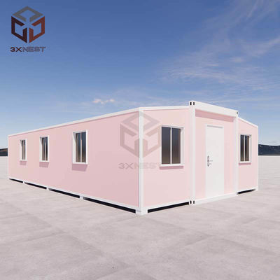 Container expandable de 40 pieds préinstallé maison résistant aux intempéries