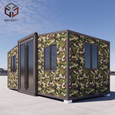 Camouflage assemblé Portable instantanément évolutif Petites maisons de 10 pieds