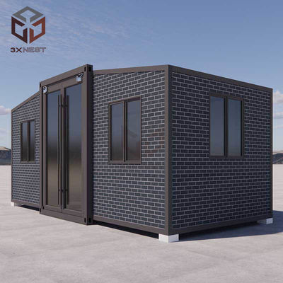 Rassemblement rapide maisons modulaires préfabriquées évolutives maison de conteneurs