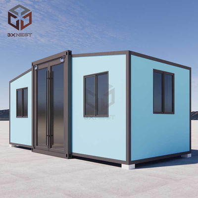 Container d'expédition portable maisons préfabriquées élargissables
