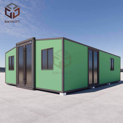 Structure modulaire en acier maison portable évolutive maison pliante portable