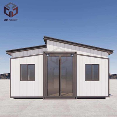 73m2 Maison pliante à paquet plat Containers Maison portable évolutive