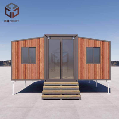 20FT maisons préfabriquées PVC fenêtre coulissante panneau sandwich EPS plus de 20 ans durée de vie
