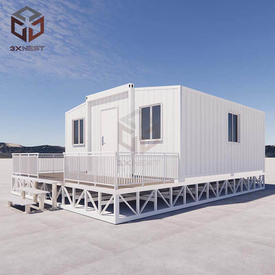 Maison de conteneurs pliables démontés Maison pliable matériaux recyclables