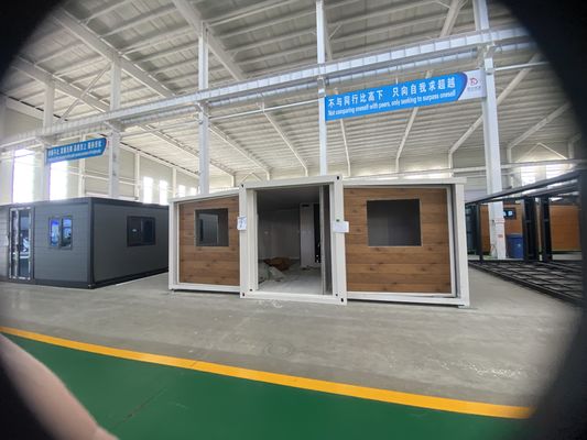 Maison de conteneurs à double aile extensible pour une durée de vie de plus de 20 ans