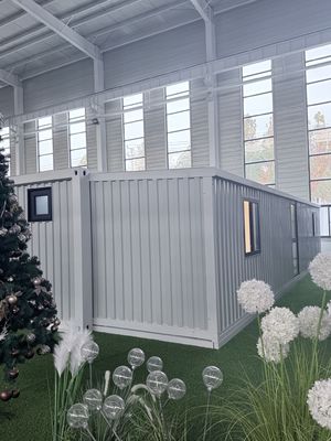 Design d'intérieur personnalisable 40 pieds Container extensible Maison L11800W6220H2480 Accueille 3 à 6 personnes