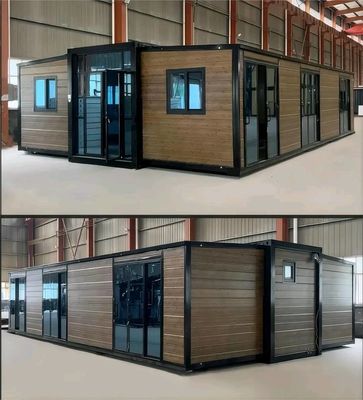 fenêtre coulissante en alliage d'aluminium 30FT maison de conteneur extensible pour vos projets