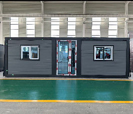 56 mètres carrés de surface expandable Container maison avec isolation en mousse de polyuréthane L9000*W6220*H2480 Taille étendue