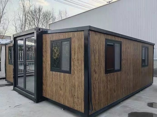 Maison pliante préfabriquée en acier sur mesure pour atelier