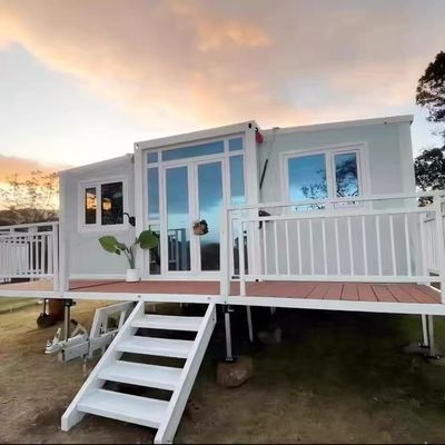 Maison pliante préfabriquée de 20 pieds/40 pieds avec système électrique CE/UL