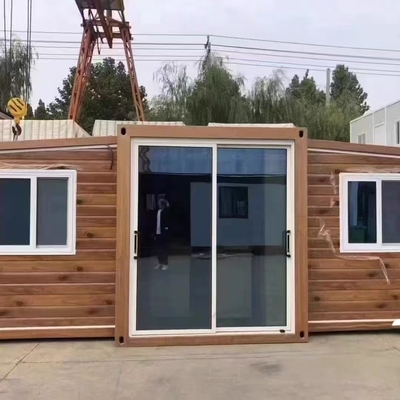 Maisons préfabriquées extensibles personnalisables avec conception pliable et transportable