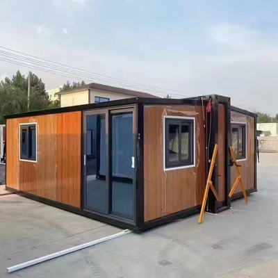 Maison pliante préfabriquée de 700 mm avec résistance au feu de grade A