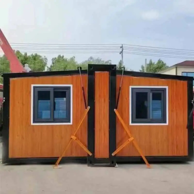 700mm Prefab Folding House with Fireproof Steel Structure