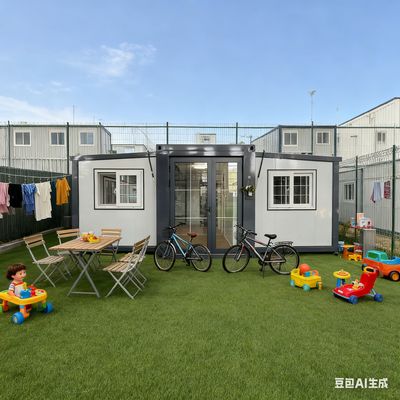 Customizable Terrace Foldable 20ft Container with Easy And Fast Installation and 37 Square Meters Floor Area