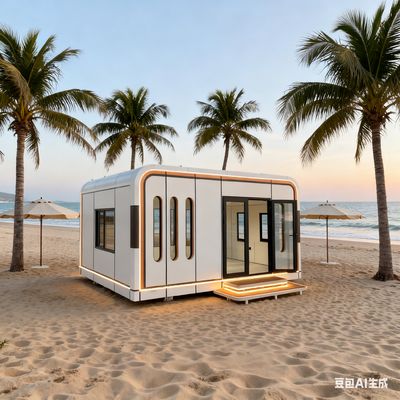 Consommation électrique de 12 KW et connectivité WiFi pour l'Apple Capsule Lodge et des opérations simplifiées
