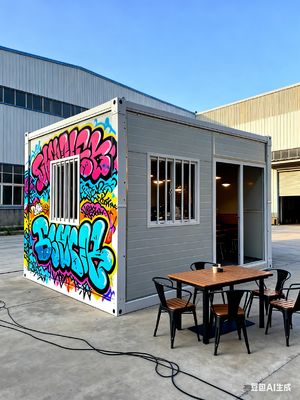 Maison de conteneurs préfabriquée avec isolation acoustique ≥ 30 dB Résistant au vent 0,5KN/m2 et imperméable ‖ Performance de classe