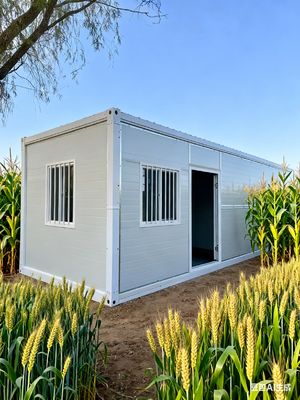 Maison pliante moderne avec 5800*2400*2896mm Dimensions Niveau sismique 8 et résistance au vent 0,5KN/m2