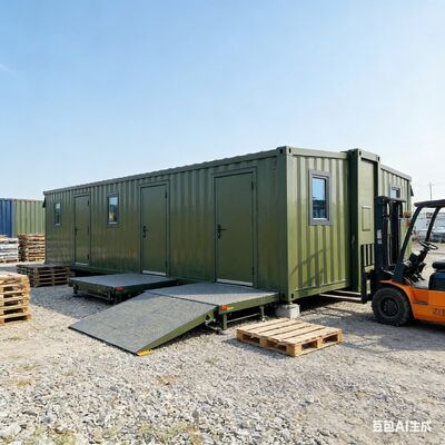 Modern Prefab Folding House with Grade 8 Earthquake Resistance 27.5 Square Meters Floor Area and Fully Galvanized Side Frame